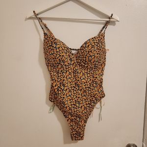 Swim floral one piece